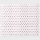 Roze Bloem Glam- Cadeaupapier (Vlak)