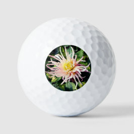 Roze bloem golfballen
