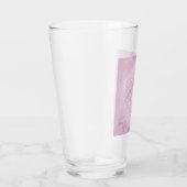 roze, bloem, heilige geometrisch, mandala, bevrore glas (Rechts)