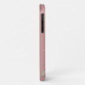 Roze bloem iphone 11 hoesje (Achterkant/links)