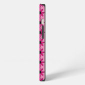 Roze Bloem iPhone Hoesje (Linkerkant)