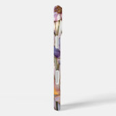 Roze Bloem iPhone Hoesje Gebrandschilderd Elegant (Achterkant / Rechts)