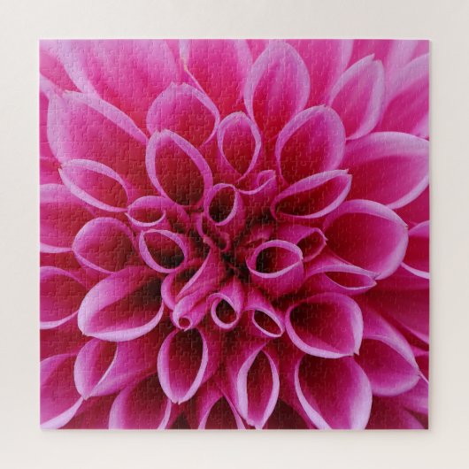 Roze bloem Jigzaag Puzzle Legpuzzel (Verticaal)