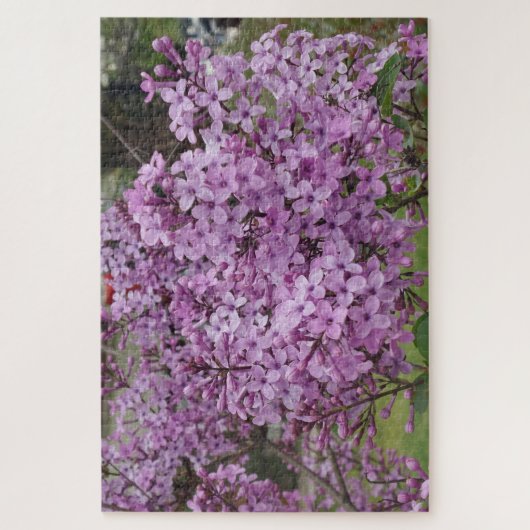 Roze bloem Jigzaag Puzzle Legpuzzel (Verticaal)