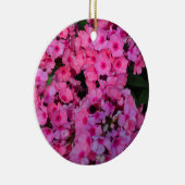 Roze bloem keramisch ornament (Rechts)