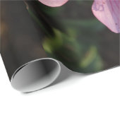 Roze bloem linnenomslagpapier cadeaupapier (Rol Hoek)