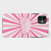 Roze Bloem Lotus Case-Mate iPhone Case (Achterkant (horizontaal))