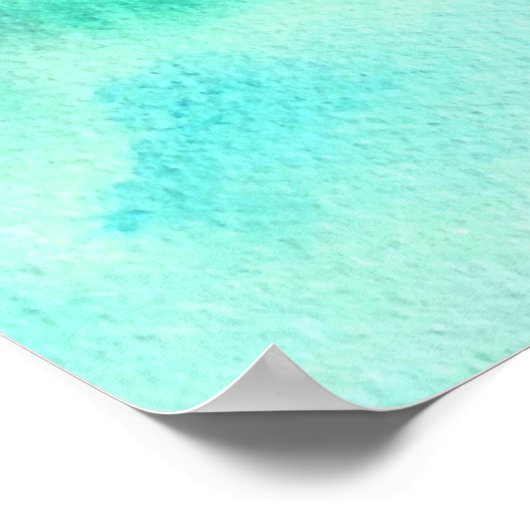 Roze bloem lotus fine art waterverf poster (Hoek)