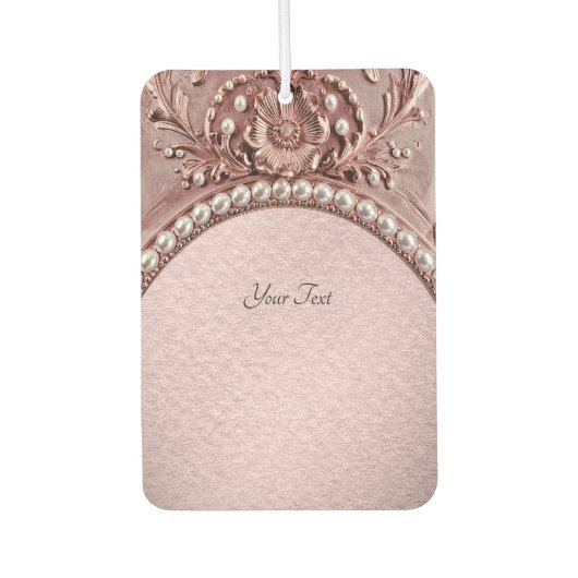 Roze Bloem Luchtverfrisser (Voorkant)