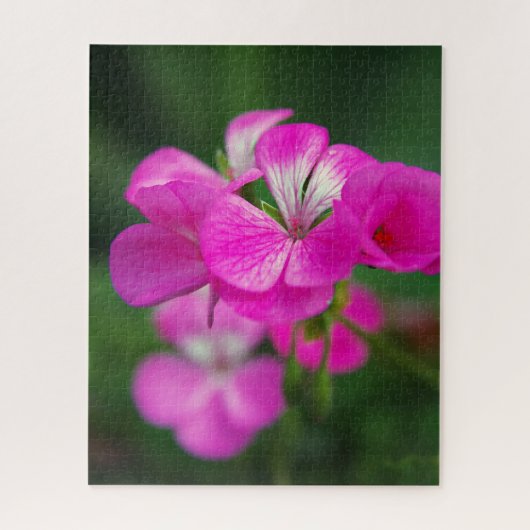 Roze bloem macro legpuzzel (Verticaal)