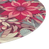 Roze Bloem Morris kunst Snijplank (Hoek)