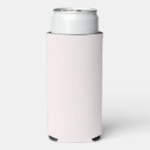 Roze bloem motorfiets   seltzer blikjeskoeler (Seltzer Achterkant)