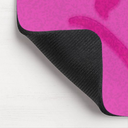 roze bloem muismat (Hoek)