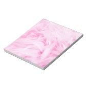 roze bloem notitieblok (Linkerzijde)