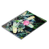 Roze bloem notitieboek (Linkerzijde)