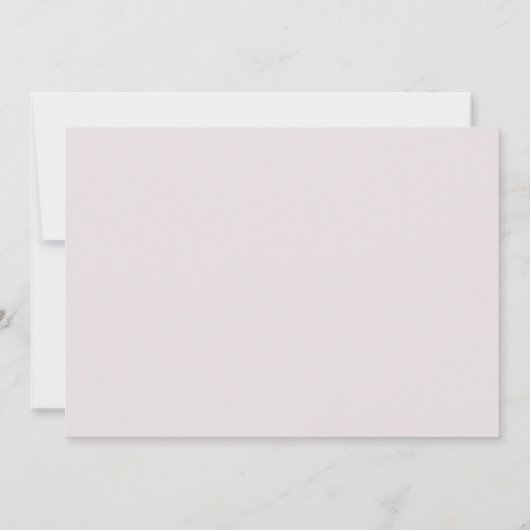 roze bloem opslaan van de datatoikaart kaart (Achterkant)