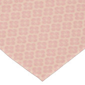 Roze Bloem Patroon Tafelkleed (Gekanteld)