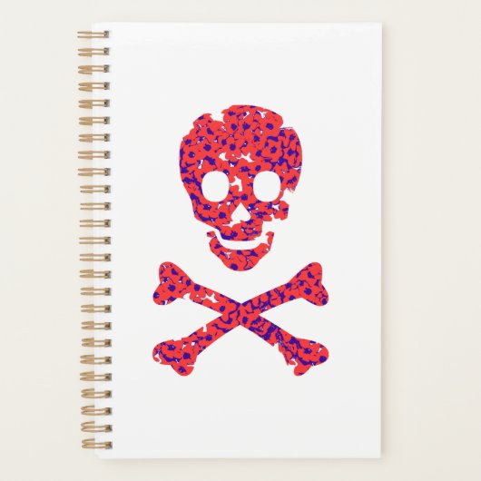 Roze bloem planner (Voorkant)