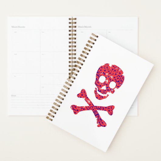 Roze bloem planner (Display)