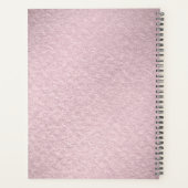 Roze Bloem Planner (Achterkant)