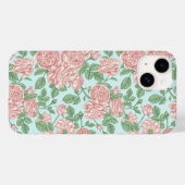Roze Bloem Rozen Tuin Boeket Patroon Case-Mate iPhone Case (Achterkant (horizontaal))
