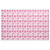 Roze bloem stof (Yard (91,4 cm))