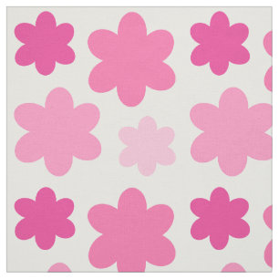 Roze bloem stof