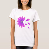ROZE BLOEM T-SHIRT (Voorkant)