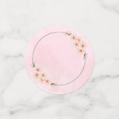 Roze Bloem Tafelconfetti voor een Toets van Elegan Confetti (Kleine voorkant)