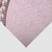 Roze Bloem Tissuepapier (Detail)
