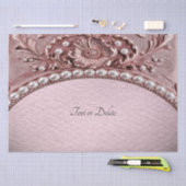 Roze Bloem Tissuepapier (Craft)