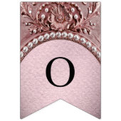 Roze Bloem Vlaggenmast Vlaggetjes (Tweede vlag)