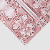 Roze Bloem Vloeipapier Tissuepapier (Detail)