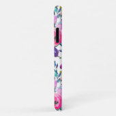 roze bloem Voeg je Logo toe Case-Mate iPhone Case (Achterkant/rechts)