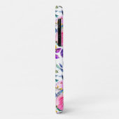 roze bloem Voeg je Logo toe Case-Mate iPhone Case (Achterkant/links)