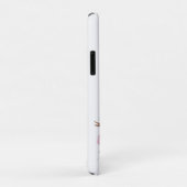 Roze Bloem Vogel Case-Mate iPhone Case (Achterkant/rechts)