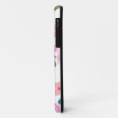 Roze bloem waterverf naadloos Case-Mate iPhone case (Achterkant/links)