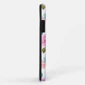 Roze bloem waterverf naadloos Case-Mate iPhone case (Achterkant/rechts)