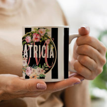 roze bloem zwart-wit Stripesonogram