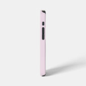 Roze Bloemachtige Eve Naam, iPhone Hoesje (Linkerkant)