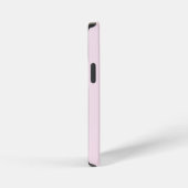 Roze Bloemachtige Eve Naam, iPhone Hoesje (Rechterkant)