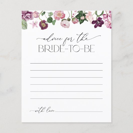 Roze bloemadvies voor bruin Vrijgezellenfeest (Voorkant)