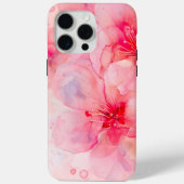 Roze bloemblaadje Elegance Waterverf Case-Mate iPhone Case (Achterkant)