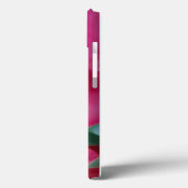 Roze Bloemblaadjes en Parels Case-Mate iPhone Case (Achterkant / Links)