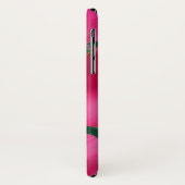 Roze Bloemblaadjes en Parels Case-Mate iPhone Case (Achterkant/links)