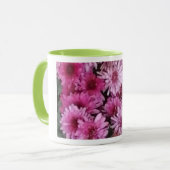 Roze Bloemblaadjes Mok (Voorkant links)