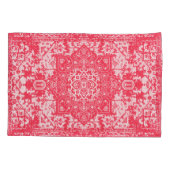 Roze bloemblaadjes op Kilim Dreams Kussensloop (Achterkant)