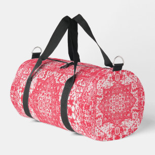 Roze bloemblaadjes op Kilim Dreams Plunjezak
