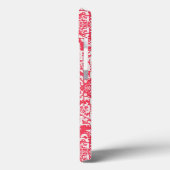Roze Bloemblaadjes op Kilim Dromen Case-Mate iPhone Case (Achterkant / Links)