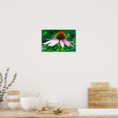 Roze Bloemblaadjes Poster (Keuken)
